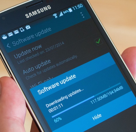 Европейската версия на Galaxy S5 получава ъпдейт