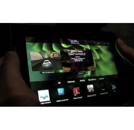 MWC 2011: Демонстрация на BlackBerry PlayBook и Need for Spped, Tetris, и още