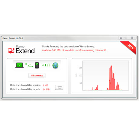 Fixmo Extend е нов инструмент за интернет tethering за BlackBerry устройства