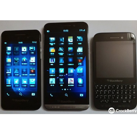 Сравнение на BlackBerry Z30 с актуалните модели на компанията