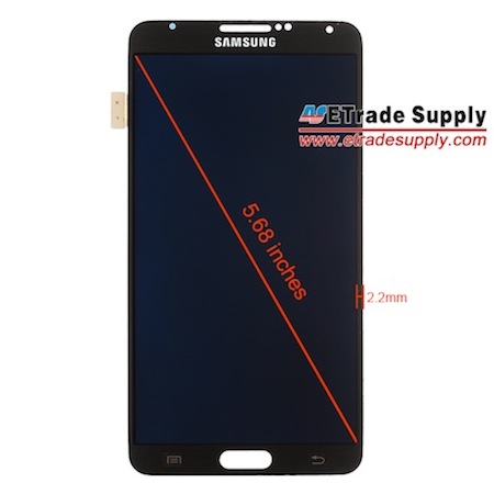 Появиха се снимки на дисплея на Samsung Galaxy Note III с рамка от едва 2.2 мм