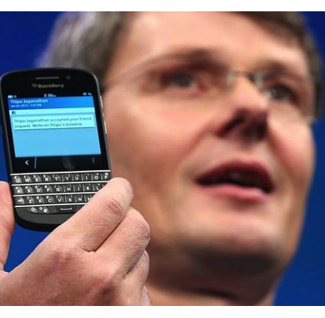 Пазарният дял на BlackBerry пада до 1.5%