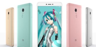 Xioami пуснаха специален “Hatsune Miku” Redmi Note 4X