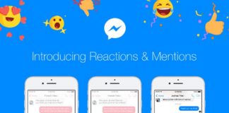 Facebook добавя “Reactions” и “Mentions” към Messenger приложението за Android и iOS