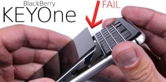 BlackBerry KEYone се проваля на #bendgate теста