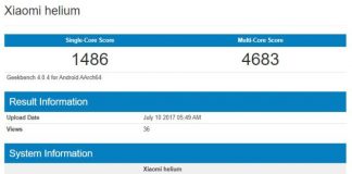 В GeekBench се появи мистериозен смартфон на Xiaomi с кодово име Helium Xiaomi-Helium