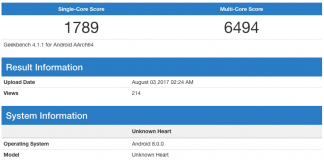 В Geekbench се появи Nokia 8 с Android O nokia-8-android-o