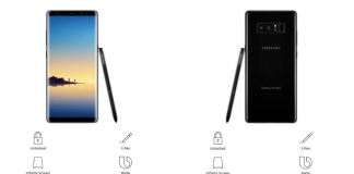 Официални рендъри на Galaxy Note 8 note-8