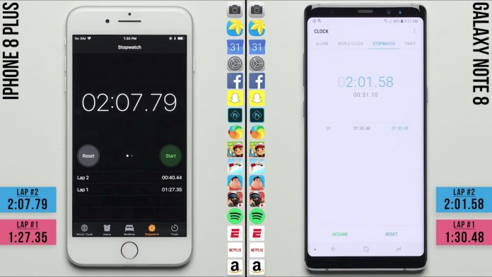 iphone 8 vs galaxy note 8