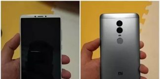 Изтече снимка на Xiaomi Redmi Note смартфон с дисплей със 18:9 съотношение на страните redmi note 5
