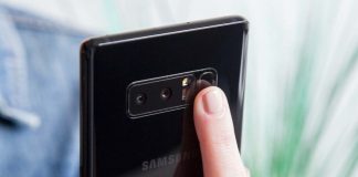 Galaxy Note 9 ще има вграден в дислея сензор за пръстови отпечатъци? galaxy-note-8-fingerprint