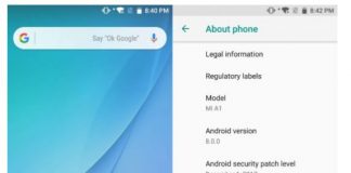 Xiaomi Mi A1 получава ъпдейт до Android 8.0 Oreo