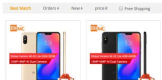 Xiaomi Mi A2 Lite е листнат за продажба в AliExpress, преди официалния му анонс