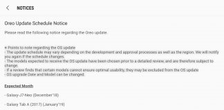 Samsung забяват обновяването до Oreo за ниския и средния клас смартфони