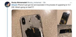 iPhone X се е самозапалил след ъпдейт до iOS 12.1