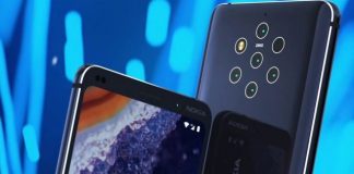 Сензорът за пръстови отпечатъци в дисплея на Nokia 9 PureView не работи?