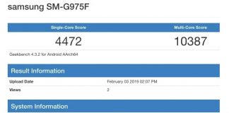 Galaxy S10+ с Exynos 9820 се появи в Geekbench