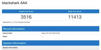 В Geekbench се появи Black Shark 2 с 12GB RAM и Snapdragon 855