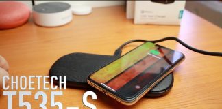 Choetech T535-S. Най-добрия пад за безжично зареждане, на който съм попадал