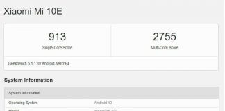 В Geekbench се появи Xiaomi Mi 10E с Exynos 990