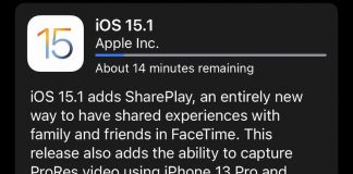 Apple пуснаха iOS 15.1 със SharePlay, ProRes, AutoMacro, карти за васкинирани в wallet и други