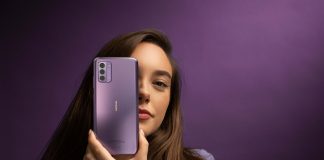 Nokia G42 5G в цвят “дигитална лавандула”